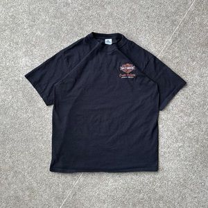 Harley Davidson Embroidered Tee - Size L